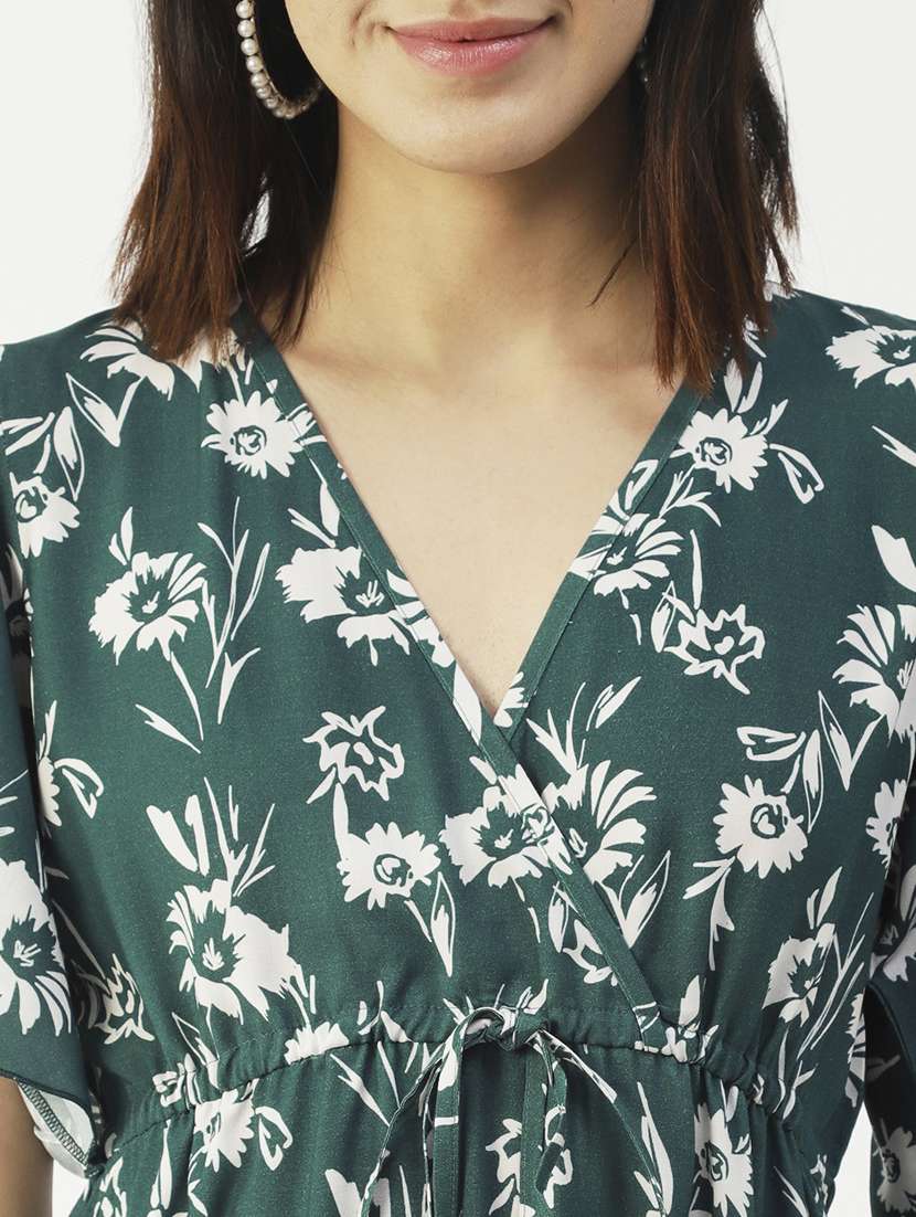 women's fit & flare floral dress - 20031231 -  Standard Image - 4