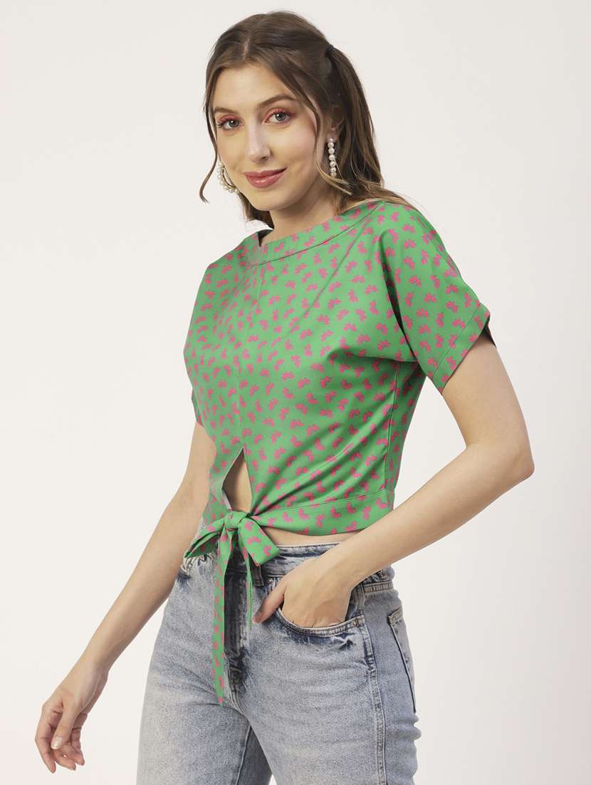 women's straight boat neck top - 20031279 -  Standard Image - 1