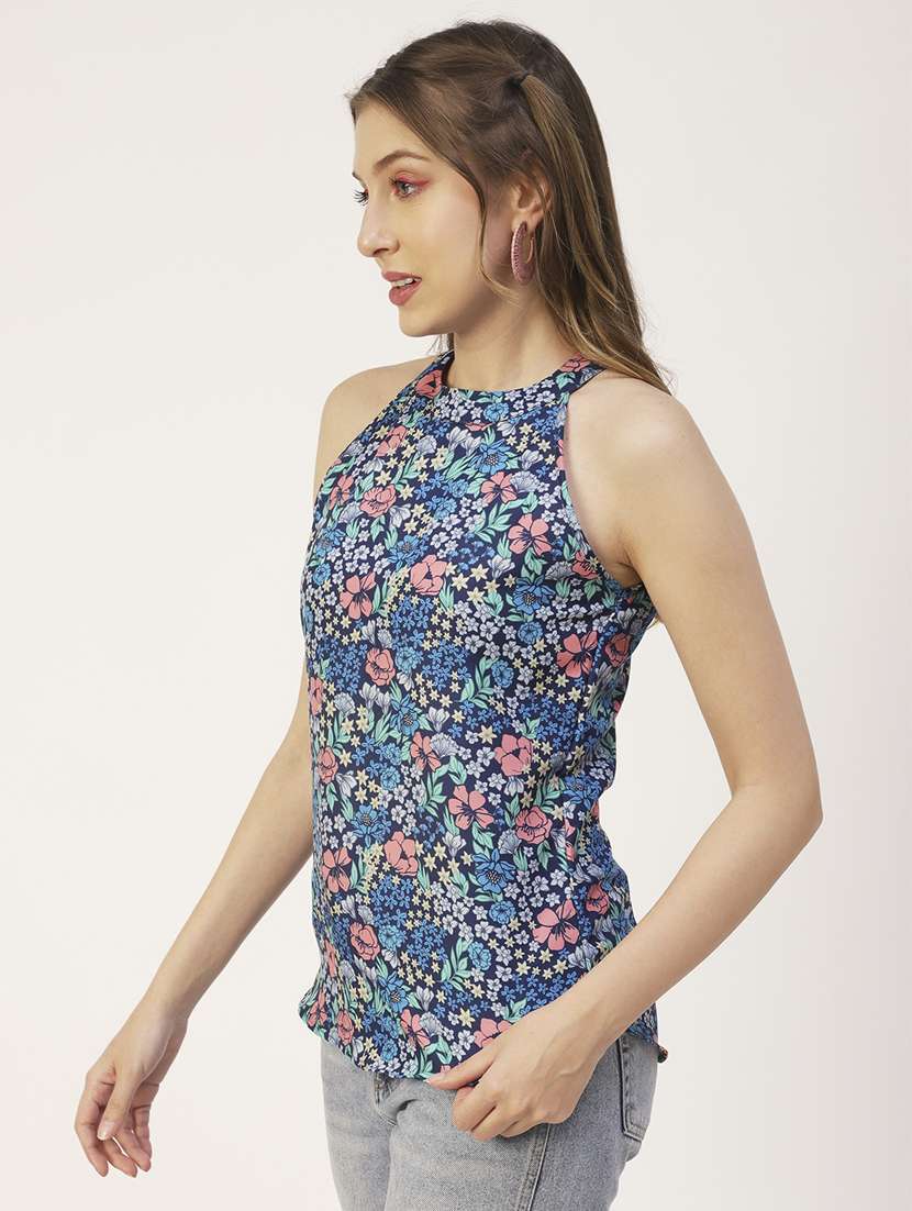 women's straight halter neck top - 20031280 -  Standard Image - 1