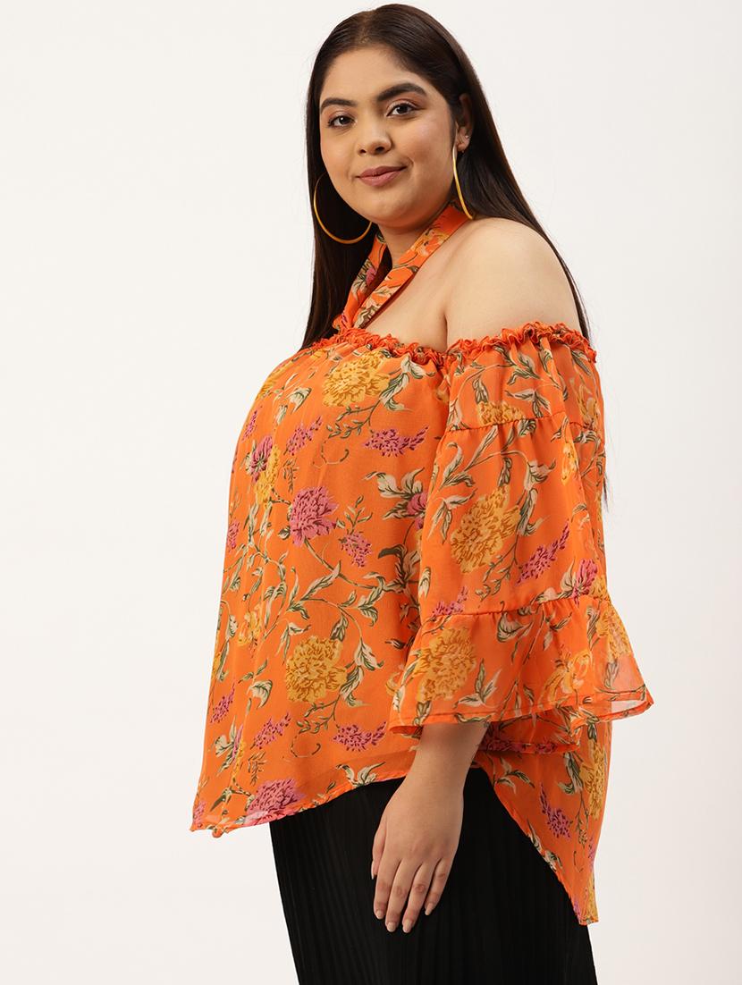 women's straight halter neck top - 20031491 - Standard Image - 1