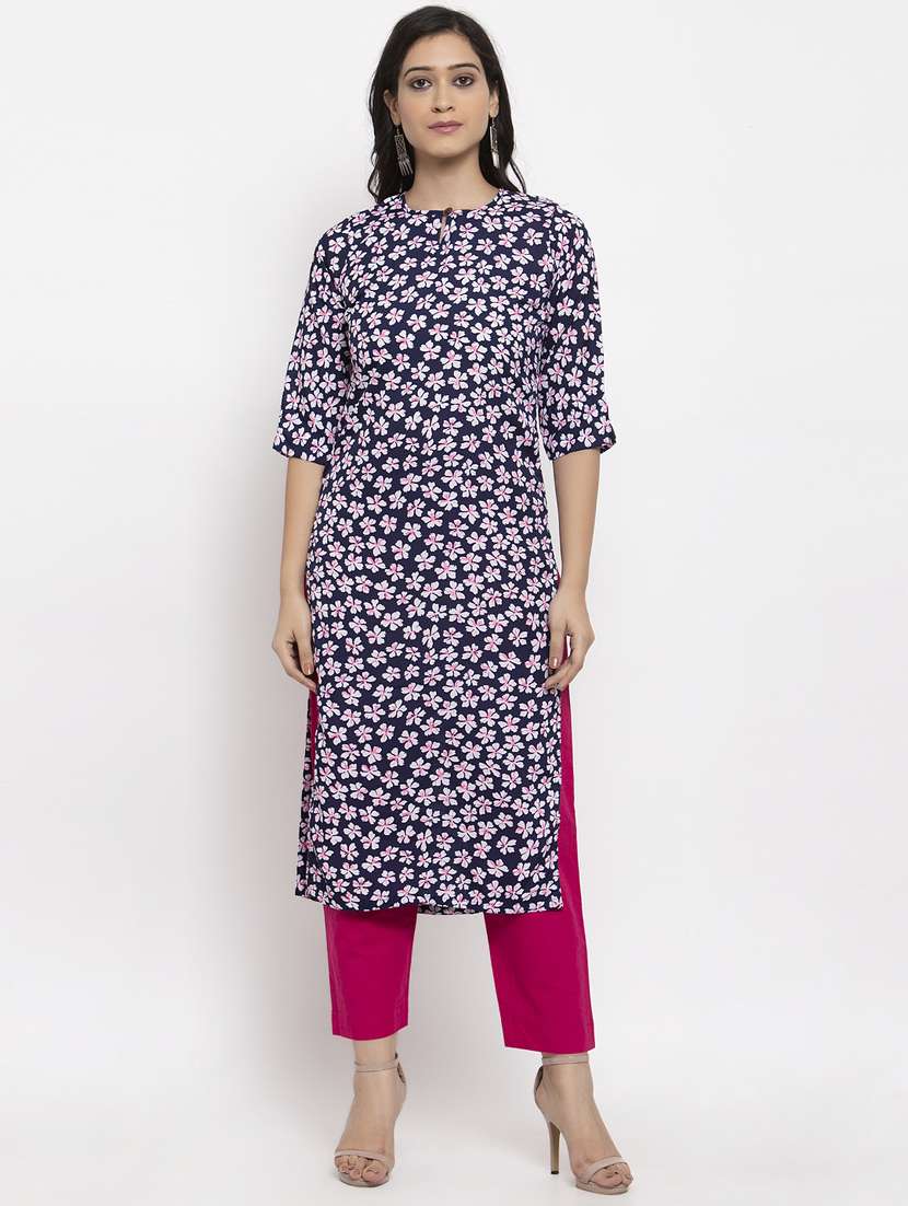women's straight kurta - 20031731 - Zoom Image - 0