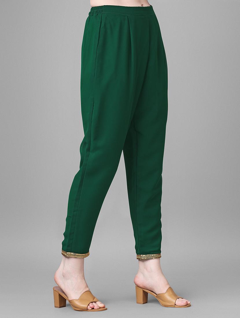 green self design kurta pant set with dupatta - 20031750 - Standard Image - 4
