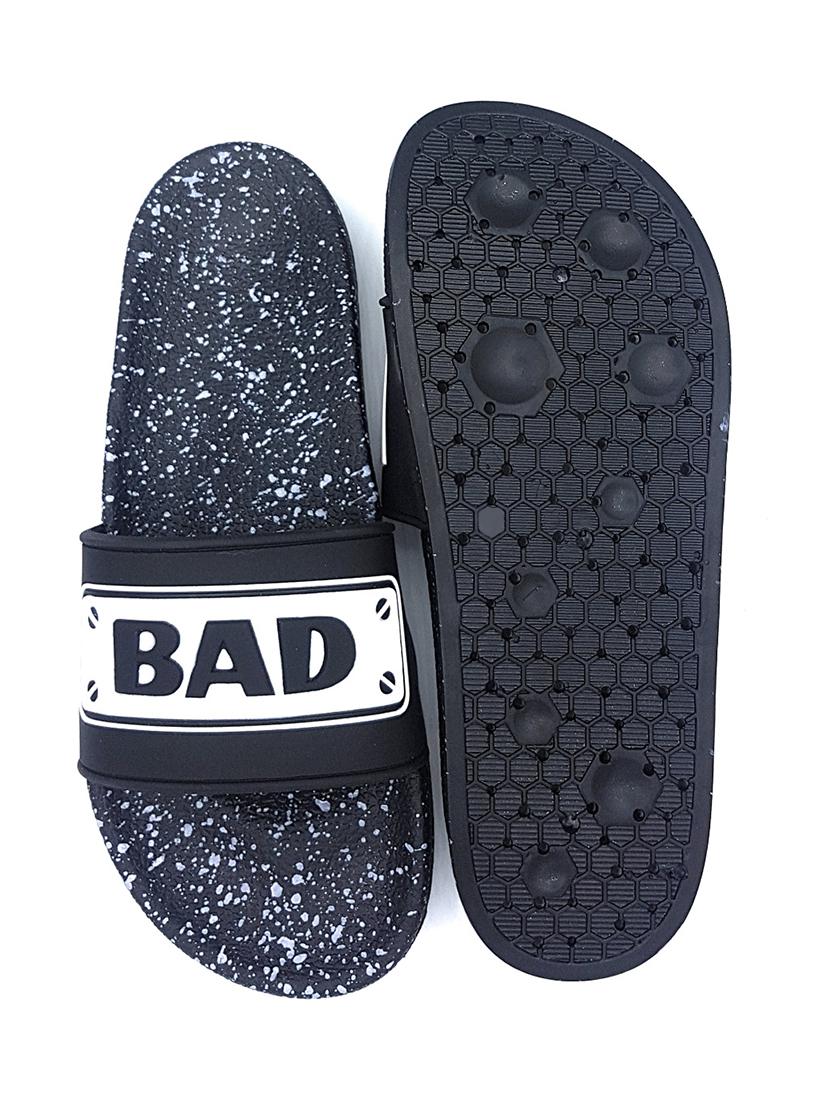 black eva slip on flip flops - 20033128 - Standard Image - 4