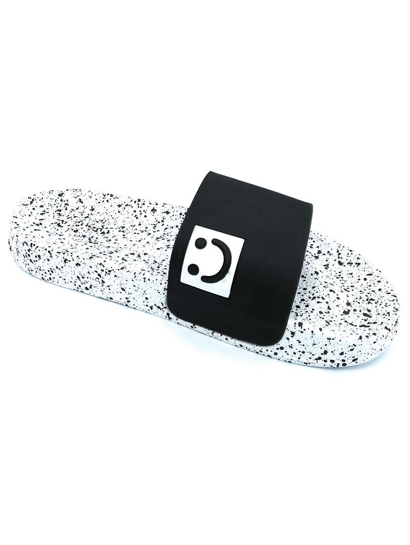 black eva slip on flip flops - 20033137 -  Standard Image - 1