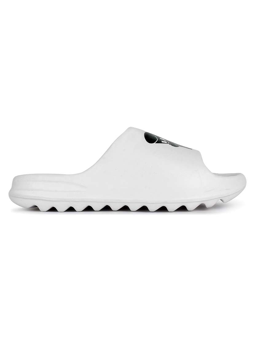 White Eva Slip On Flip Flops