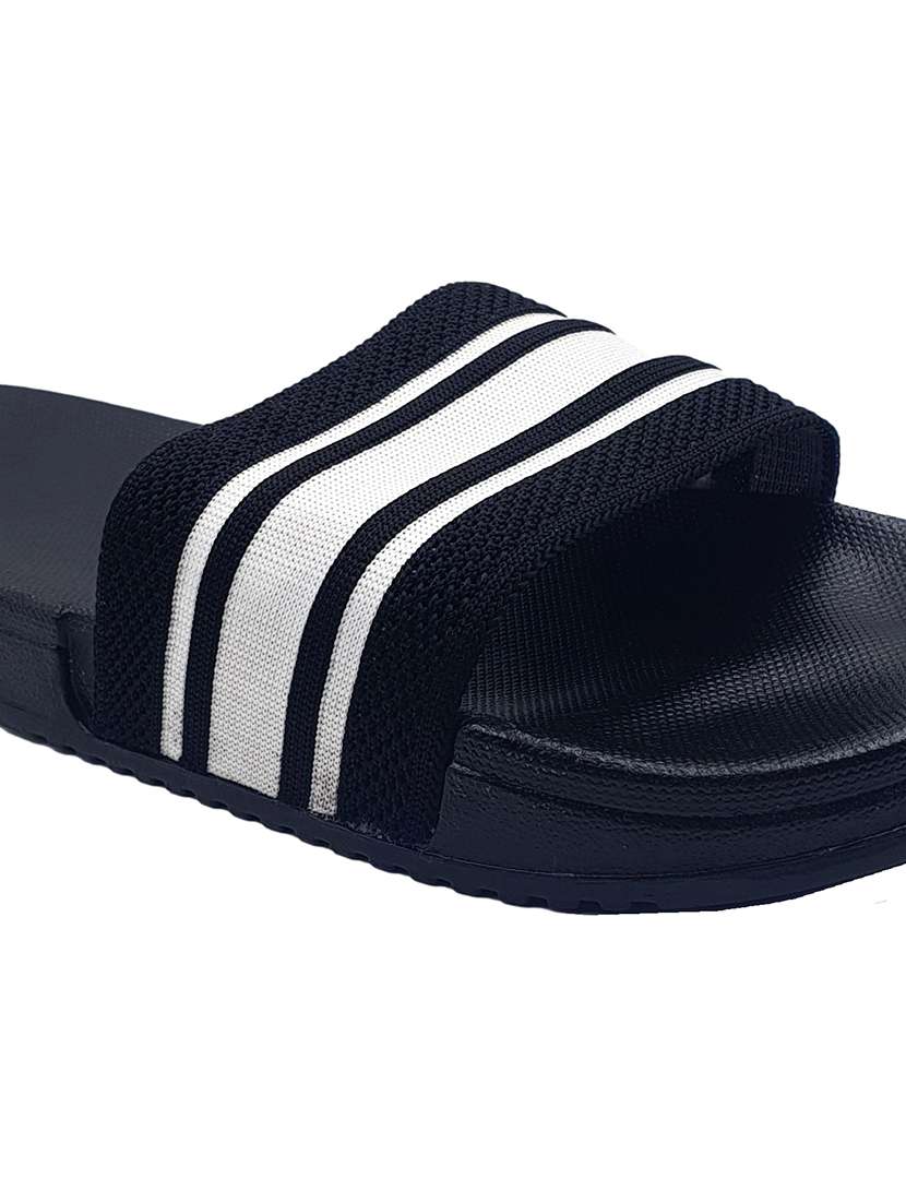 black eva slip on flip flops - 20033162 - Standard Image - 4