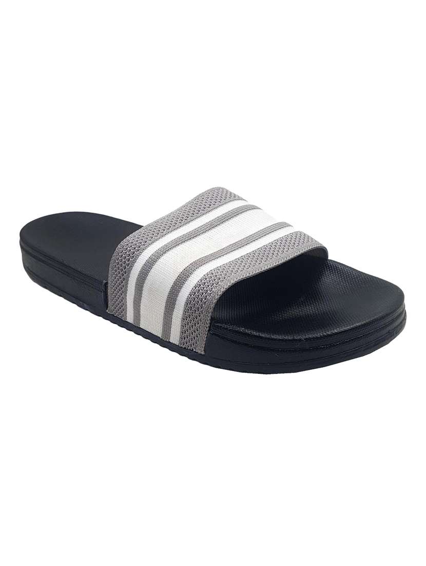 grey eva slip on flip flops - 20033163 -  Standard Image - 1
