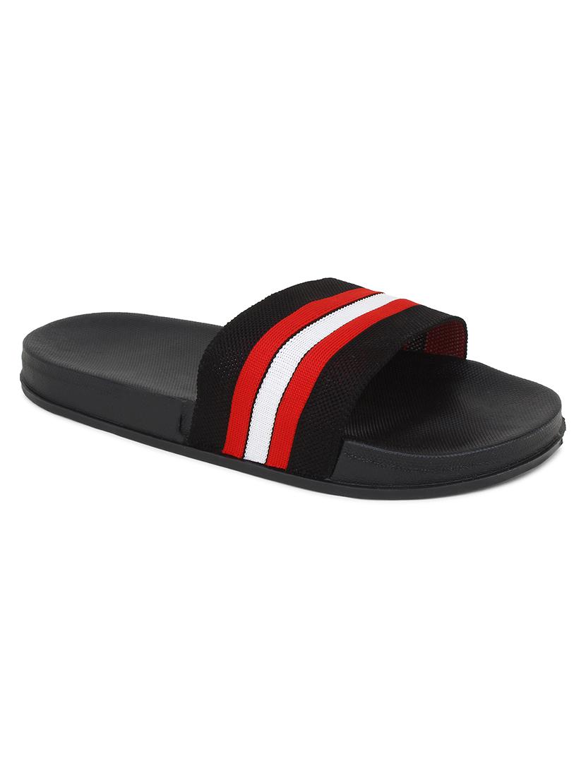 black eva slip on flip flops - 20033168 - Standard Image - 1