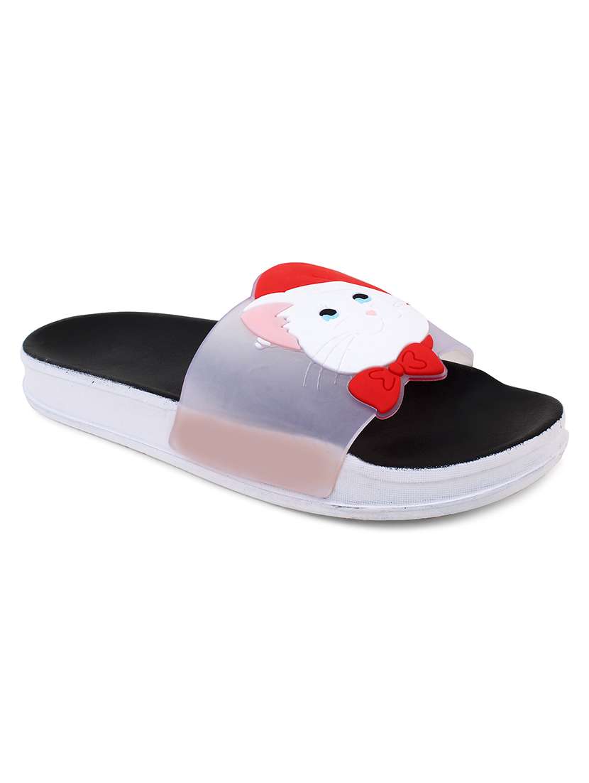 pampys angel transparent flip flop for women - 20033269 -  Standard Image - 1