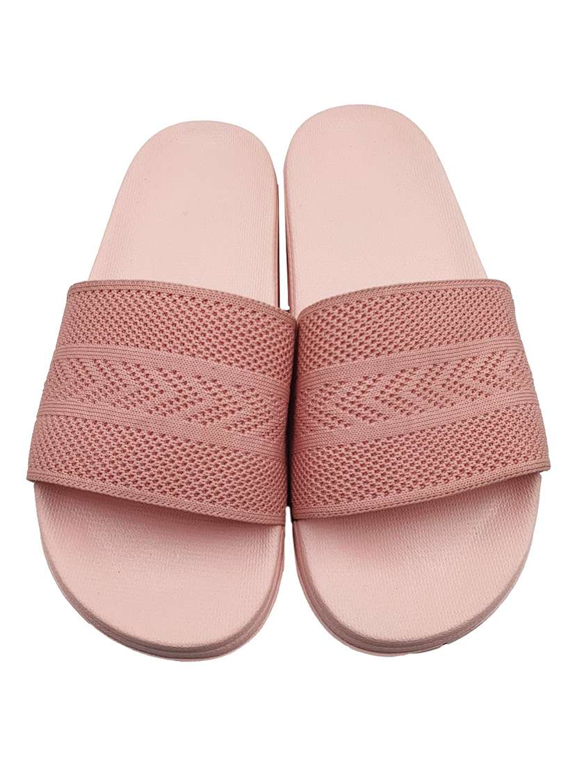  pink solid slides - 20033310 -  Standard Image - 4