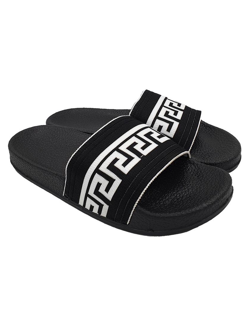 fly-r black flip flop for women - 20033326 - Standard Image - 1
