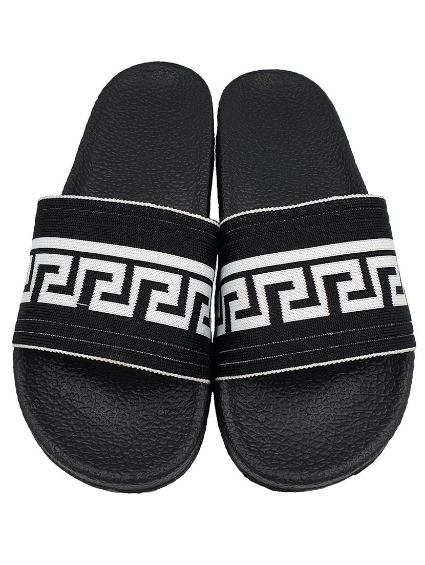fly-r black flip flop for women - 20033326 - Standard Image - 4