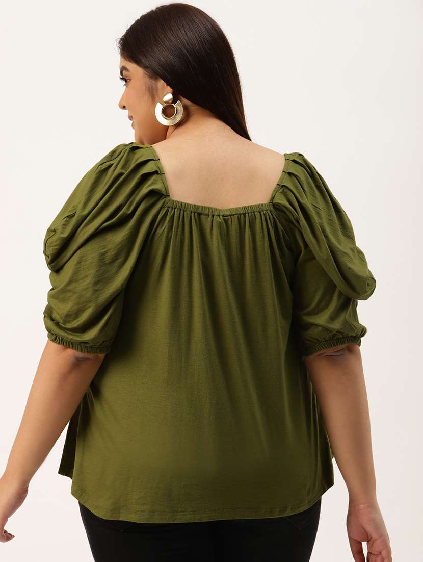 Women's Straight Sweetheart Neck Top