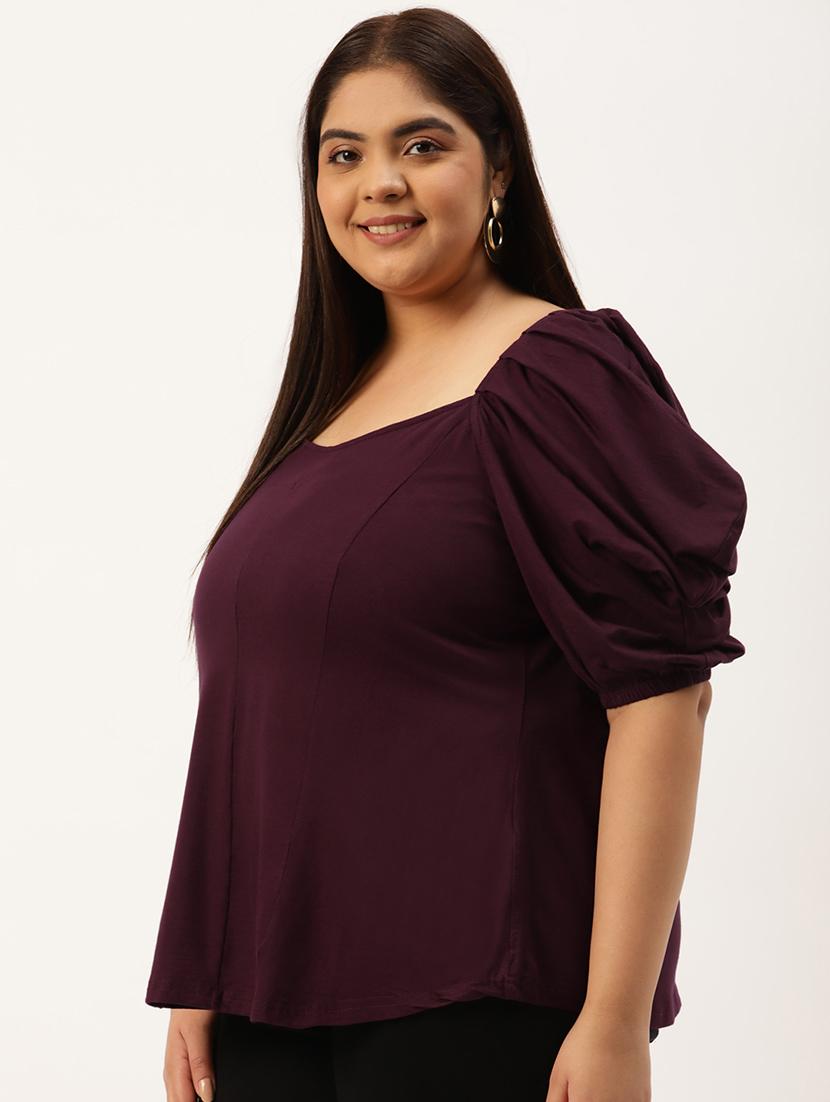 women's straight sweetheart neck top - 20039042 -  Standard Image - 1
