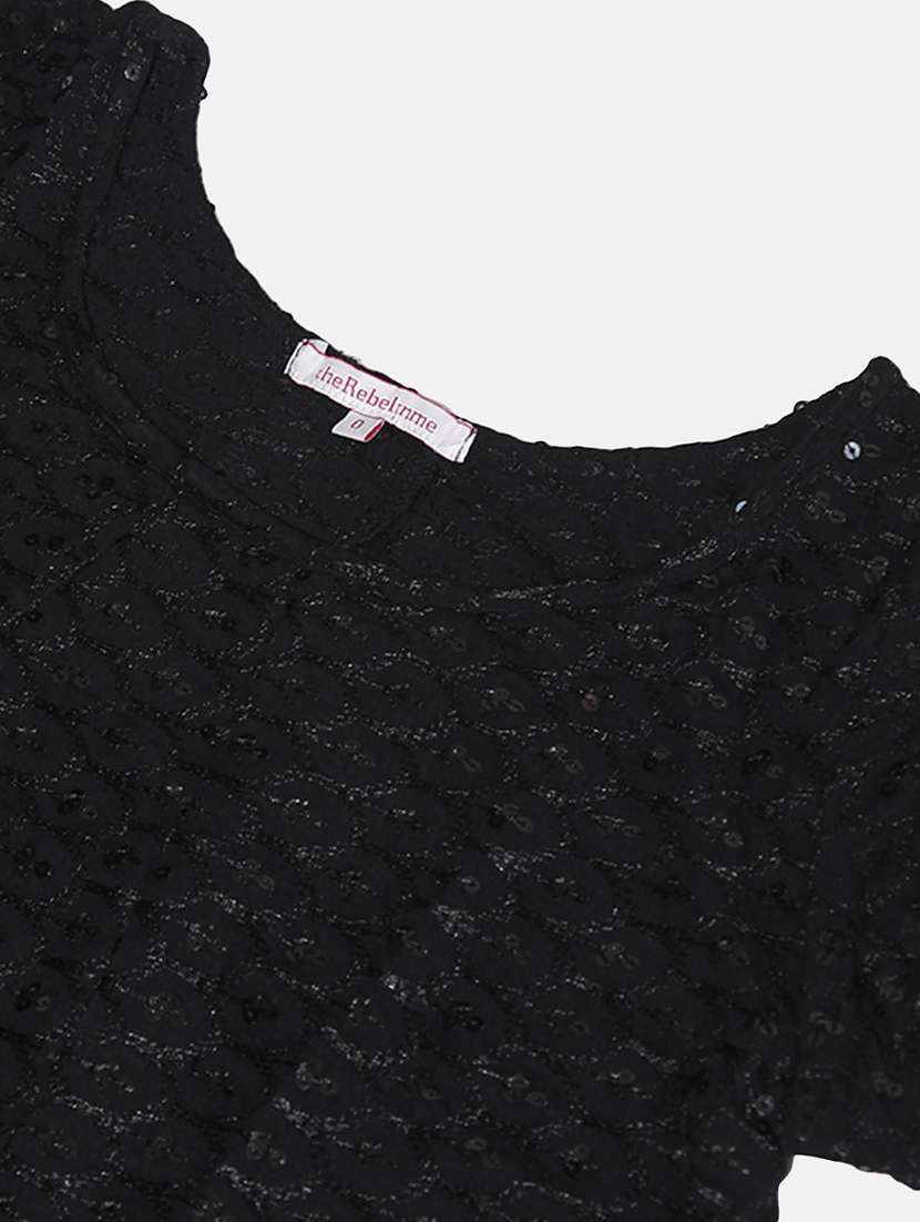 women's straight round neck top - 20039065 - Standard Image - 4