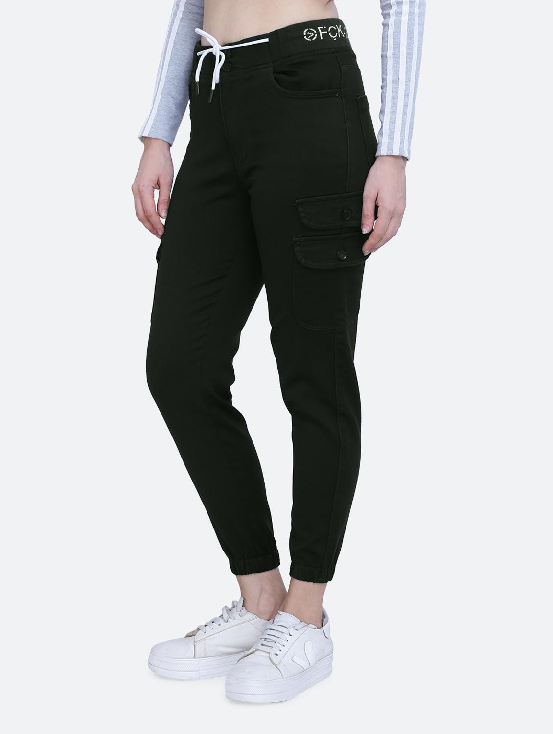 high rise ankle length solid jeggings - 20039160 -  Standard Image - 1