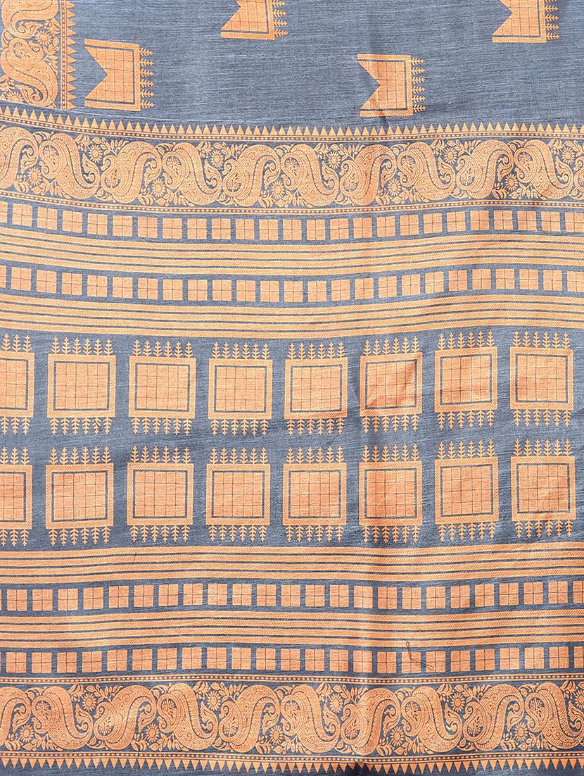 self design mysore silk saree with blouse - 20039659 - Standard Image - 4