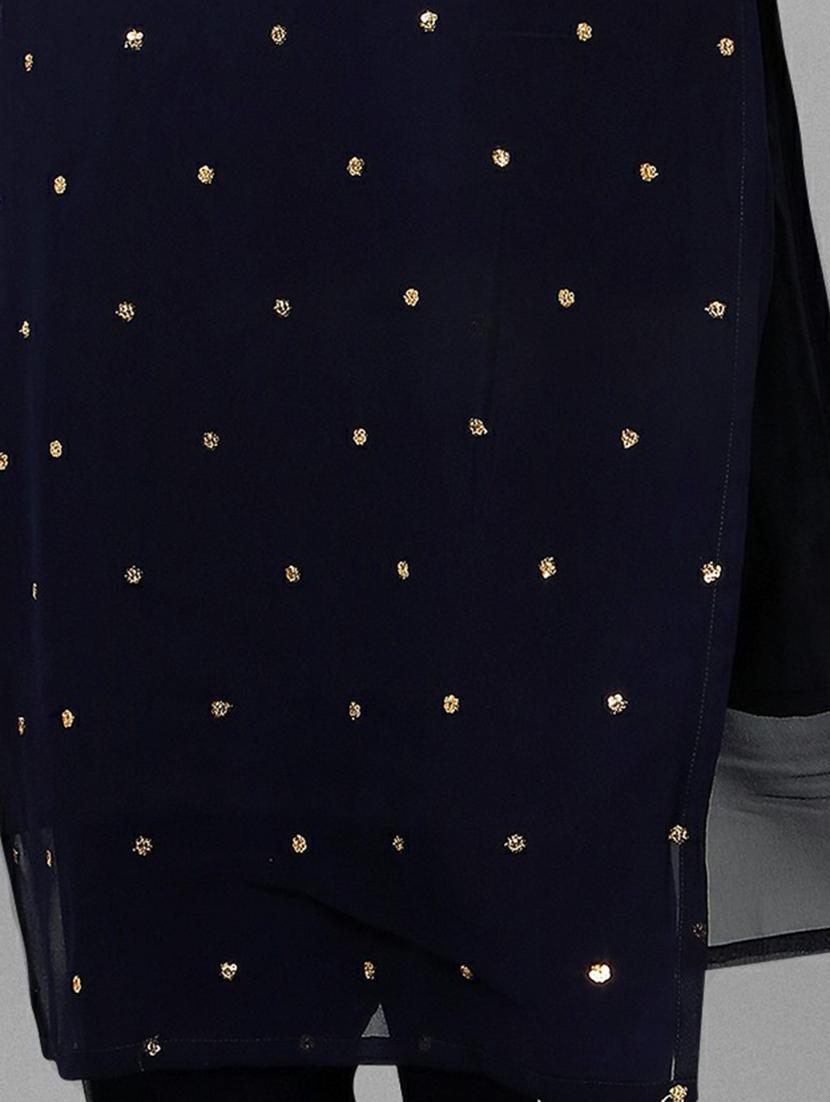 embroidered kurta pant set - 20039789 - Standard Image - 6