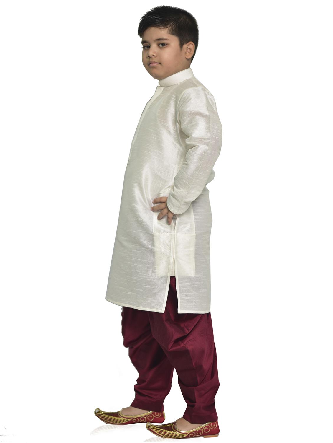 white cotton salwar kurta set - 20040404 - Standard Image - 1