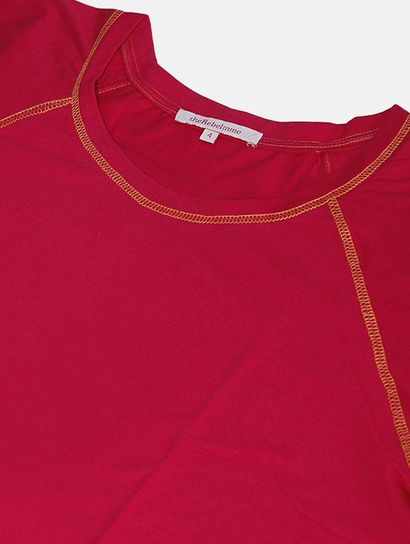 women's plain round neck t-shirt - 20041613 - Standard Image - 4
