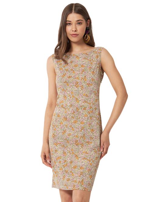 women's shift floral dress - 20044236 - Standard Image - 0