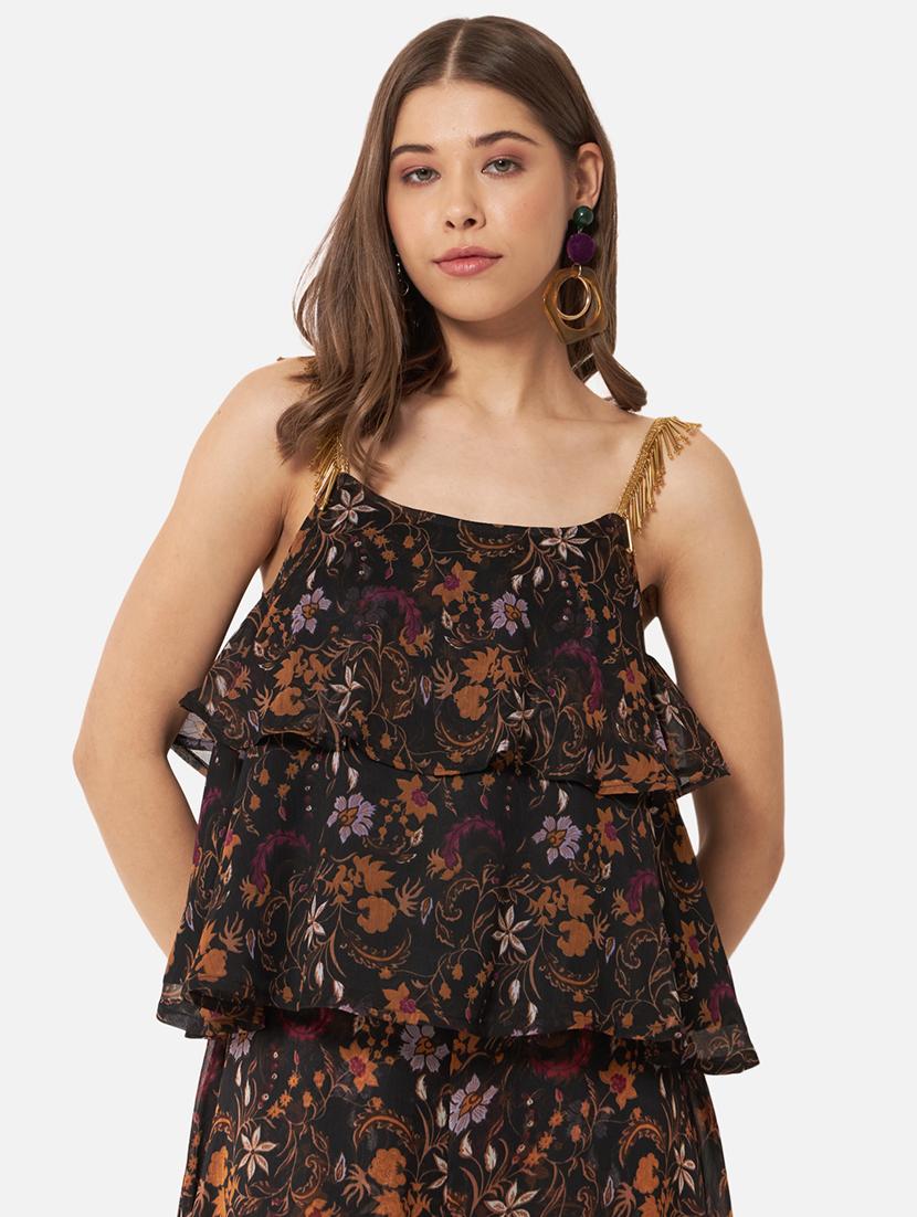 women's layered square neck top - 20045191 -  Zoom Image - 0