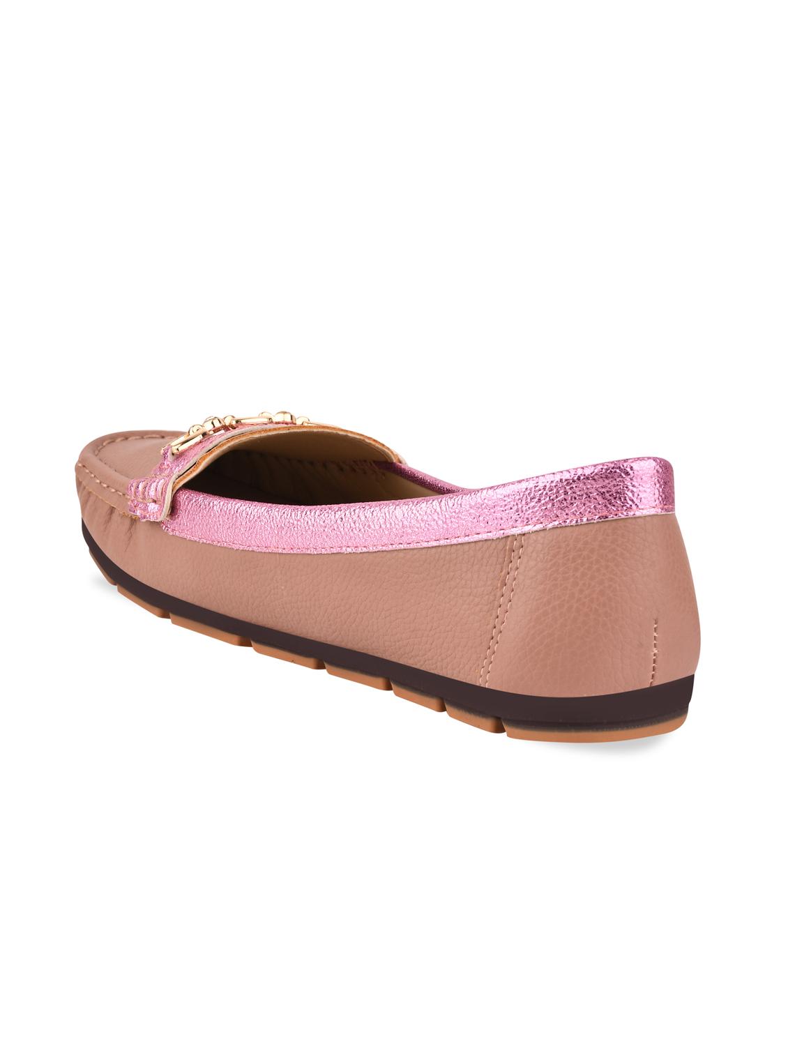 peach slip on loafer - 20045279 - Standard Image - 4