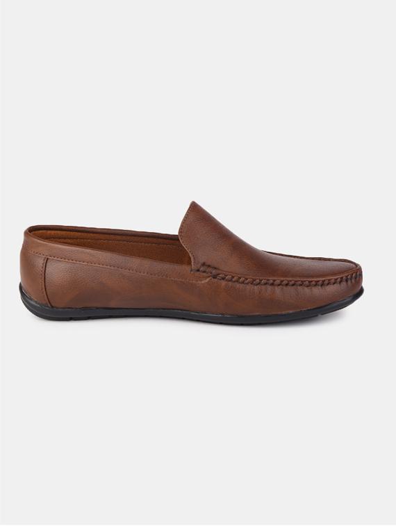 brown slip on loafer shoes - 20045573 - Standard Image - 1