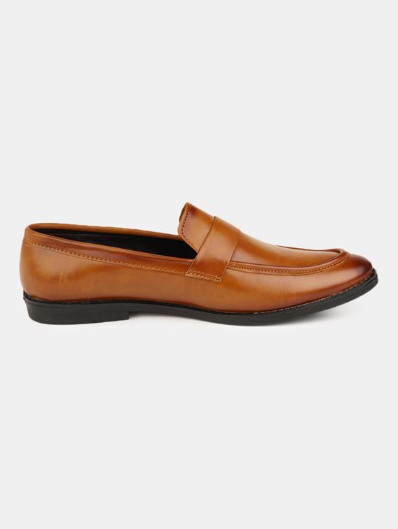 tan slip on loafer shoes - 20045589 - Standard Image - 1