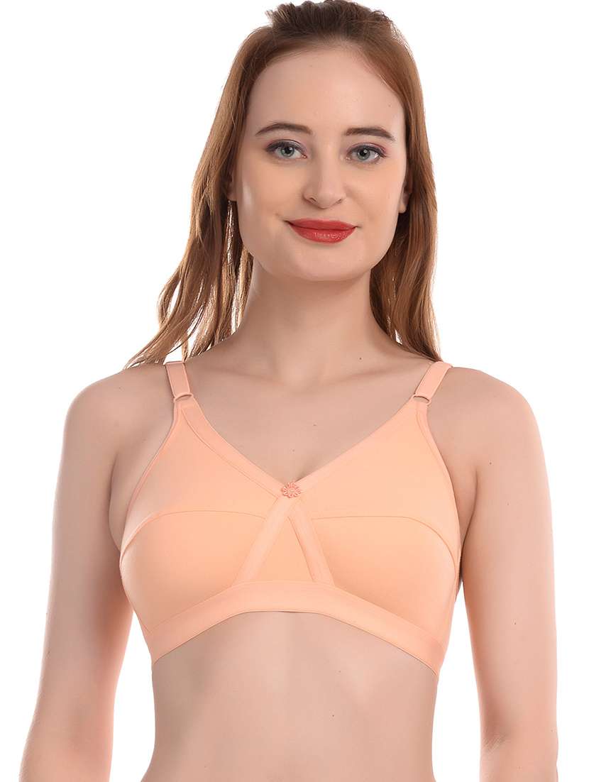 pack of 2 hosiery regular bra - 20046011 -  Standard Image - 1
