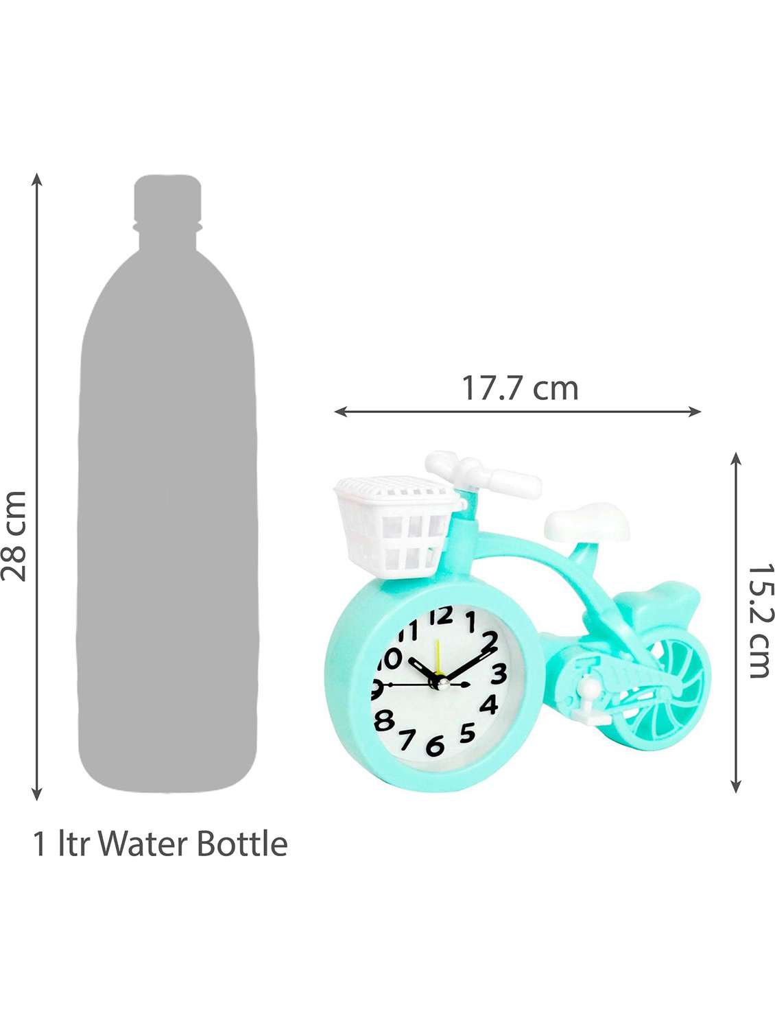 sigaram cycle blue clock - 20047495 - Standard Image - 4