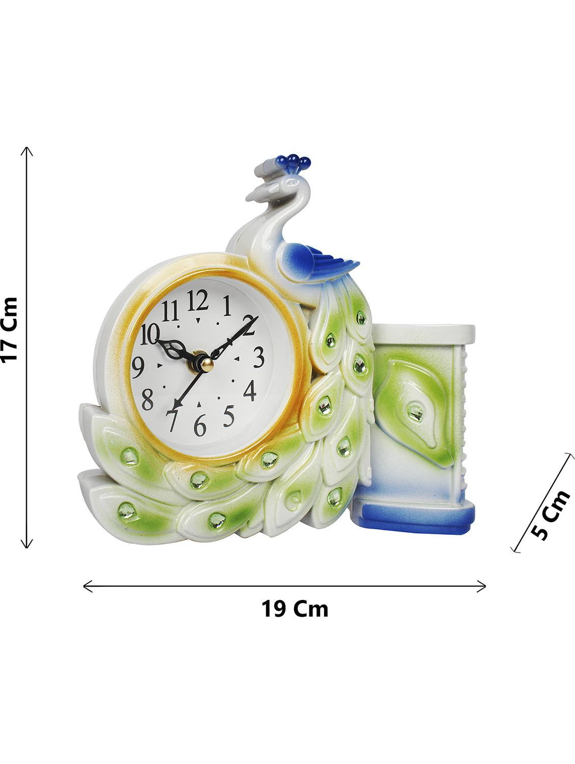 sigaram stylish elegant designer table clock k3934 - 20047604 - Standard Image - 4
