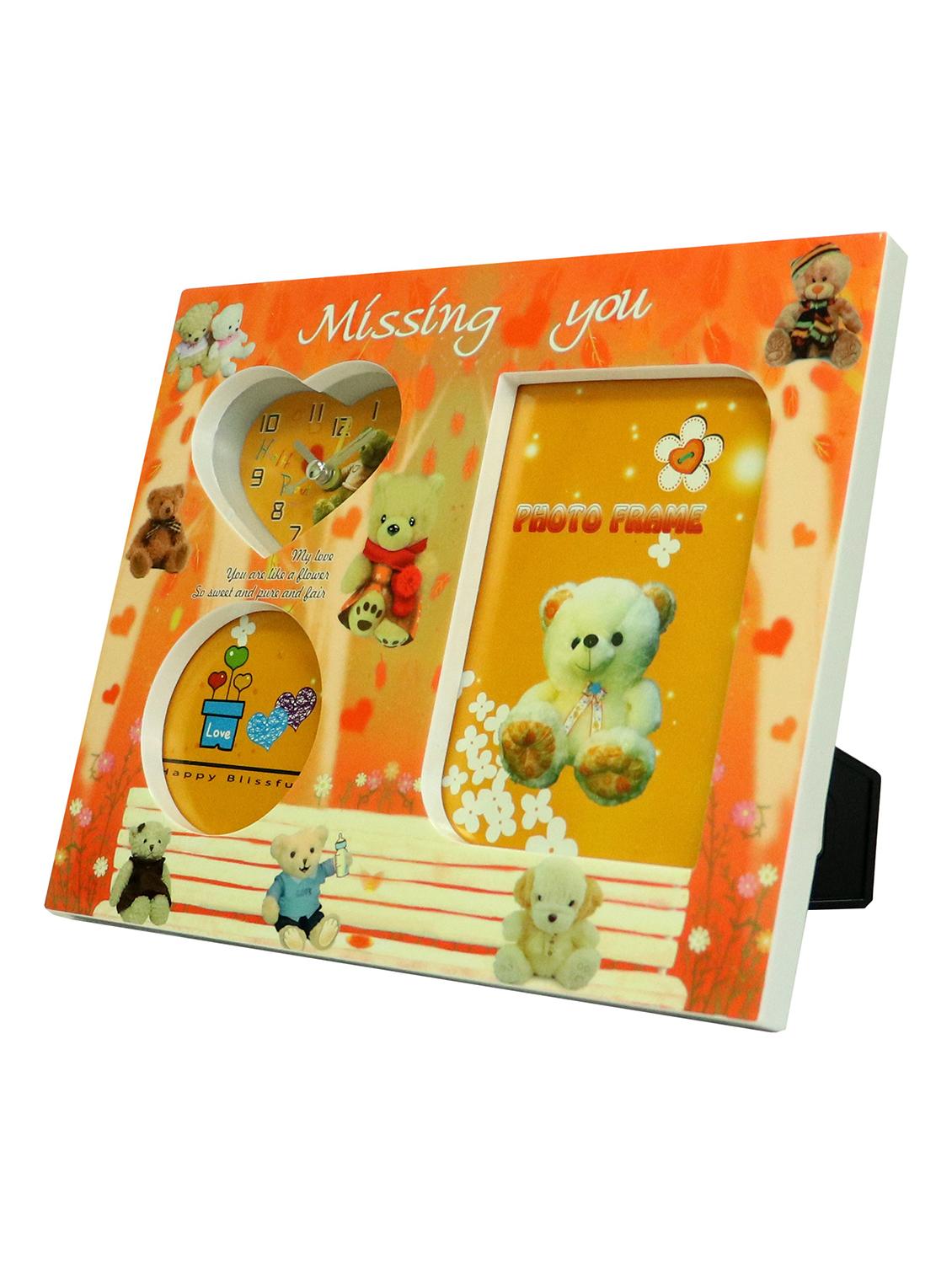 sigaram table and wall clock with bear design - 20047614 - Standard Image - 1