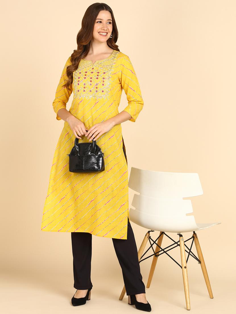 women's straight kurta - 20047752 -  Zoom Image - 0