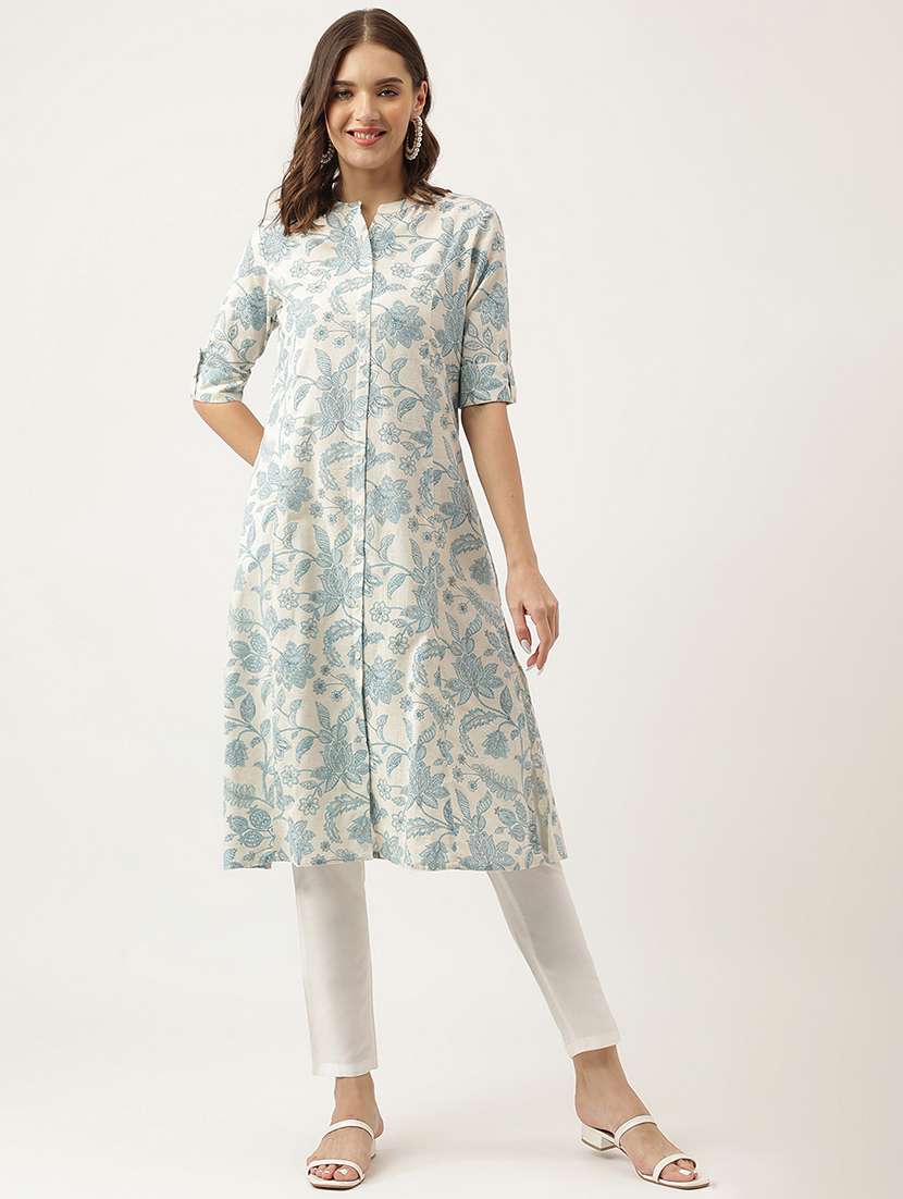 women's front slit kurta