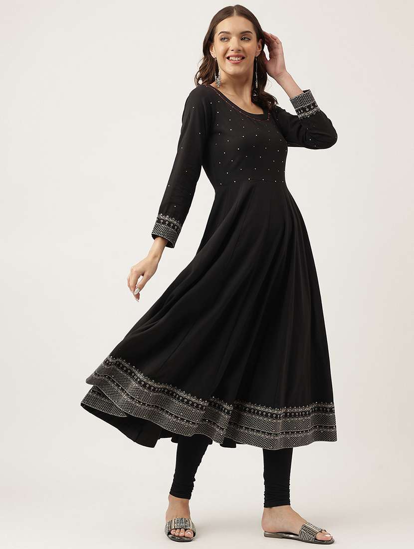 women's flared kurta - 20047885 - Standard Image - 1