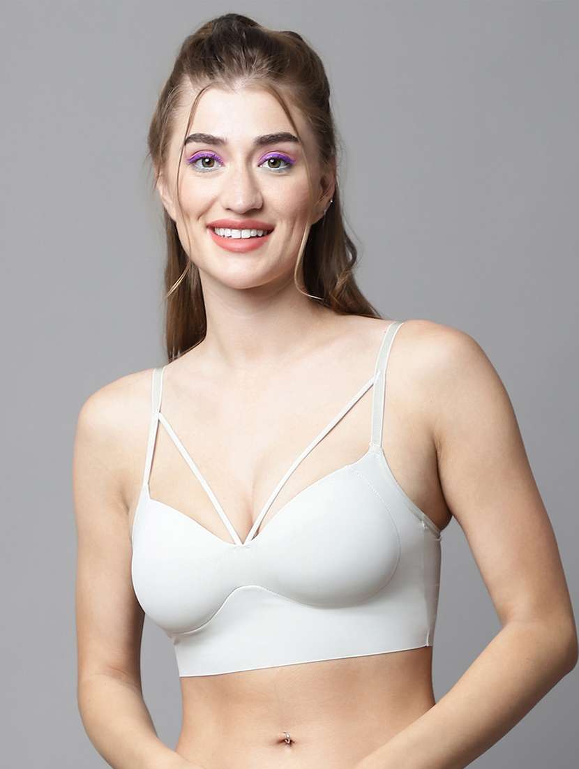 green polyester lette bra