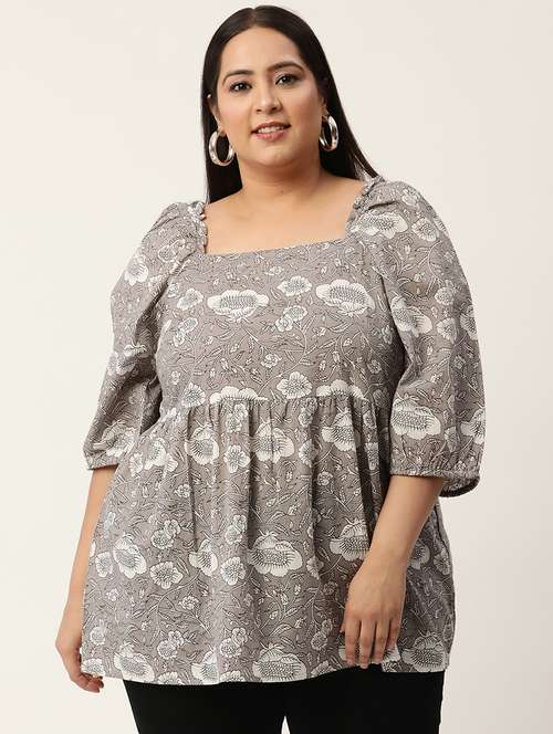 women's a line square neck top - 20050325 -  Standard Image - 0