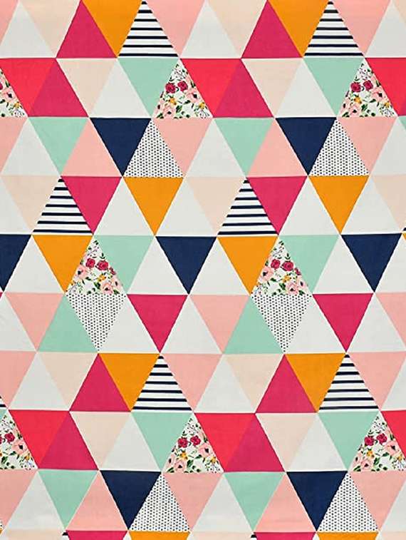 modefe polycotton printed double bedsheet with 2 pillow covers - 20050491 -  Standard Image - 1