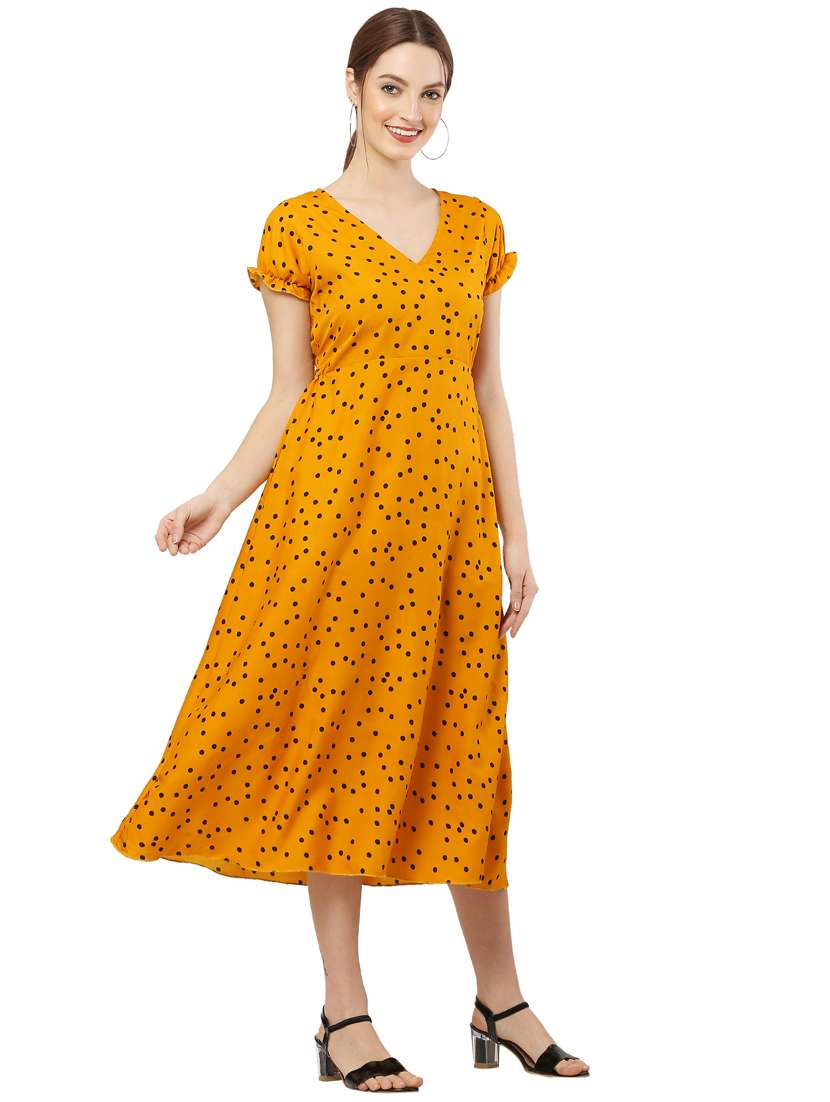 women's fit & flare color block dress - 20051756 -  Standard Image - 1