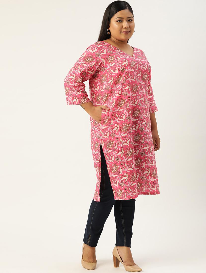 women's straight kurta - 20051824 - Standard Image - 1