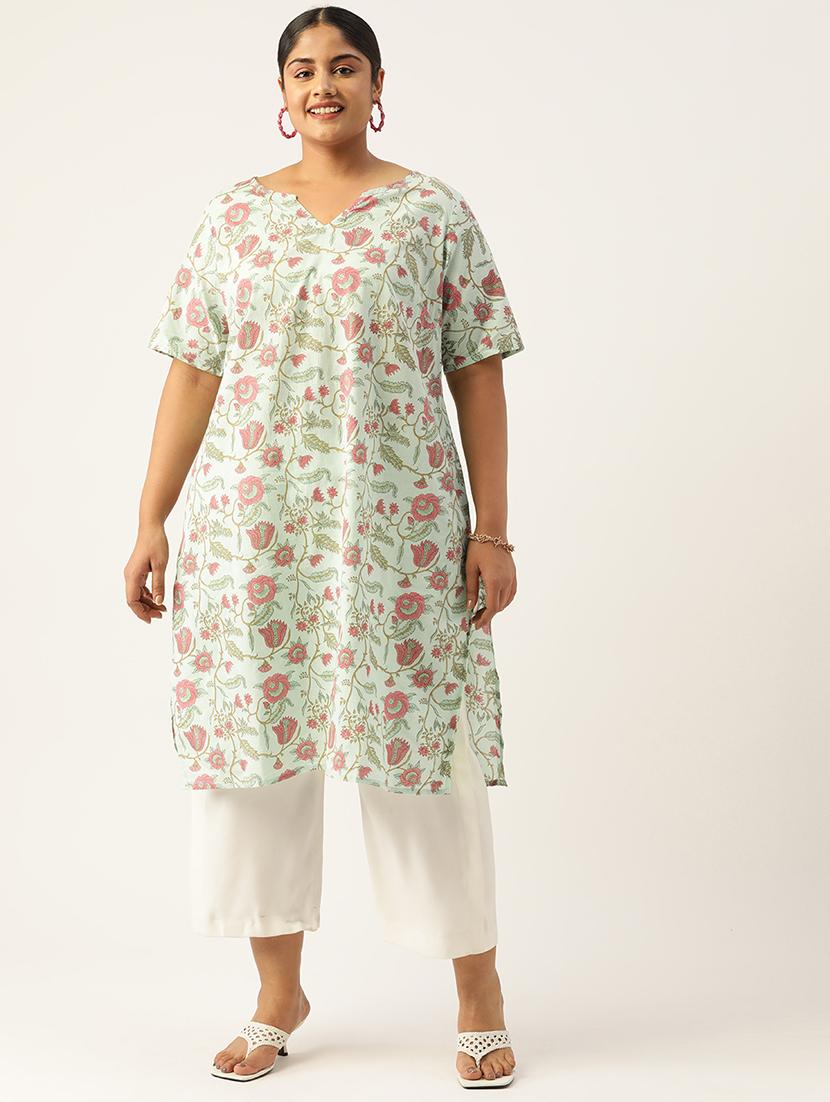 women's straight kurta - 20051828 -  Zoom Image - 0