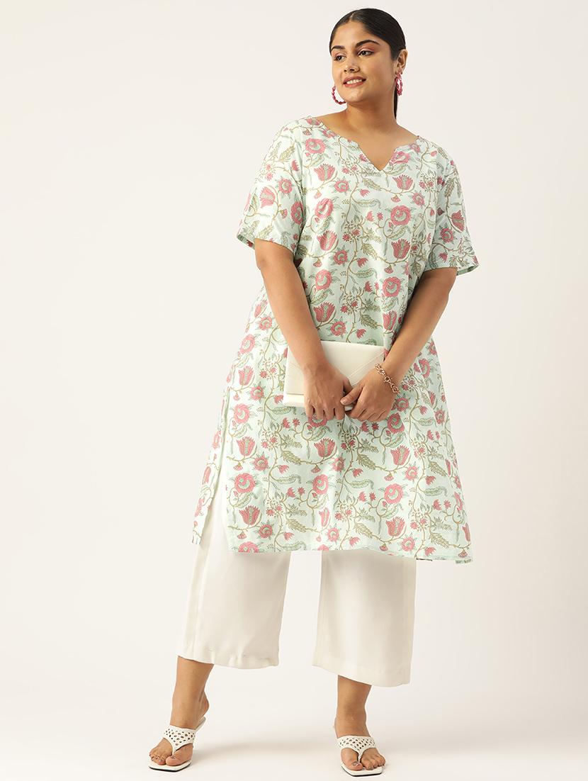 women's straight kurta - 20051828 -  Standard Image - 1