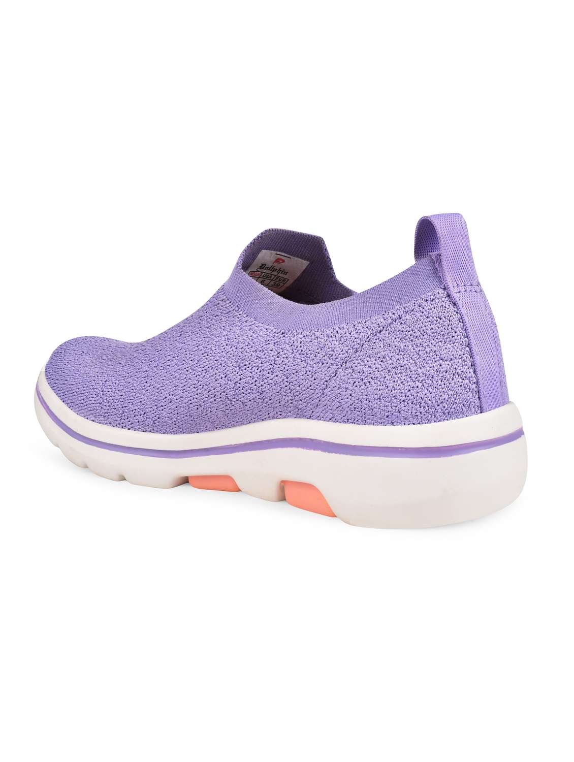 purple flyknit laceup sports shoes - 20051832 -  Standard Image - 4