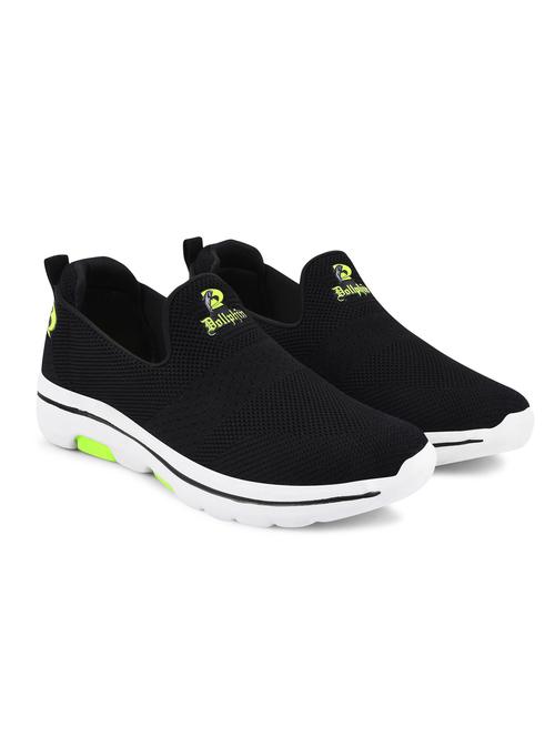 black slip on sports shoe - 20051841 - Standard Image - 0