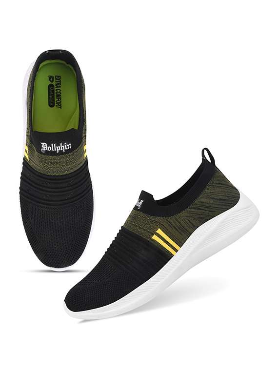 black slip on sport shoe - 20051856 -  Standard Image - 4