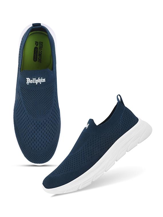 blue slip on sport shoe - 20051866 - Standard Image - 4