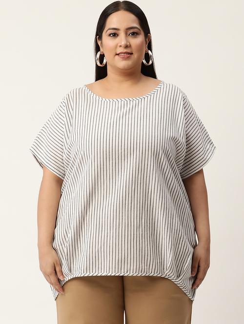 women's straight round neck top - 20053265 -  Standard Image - 0