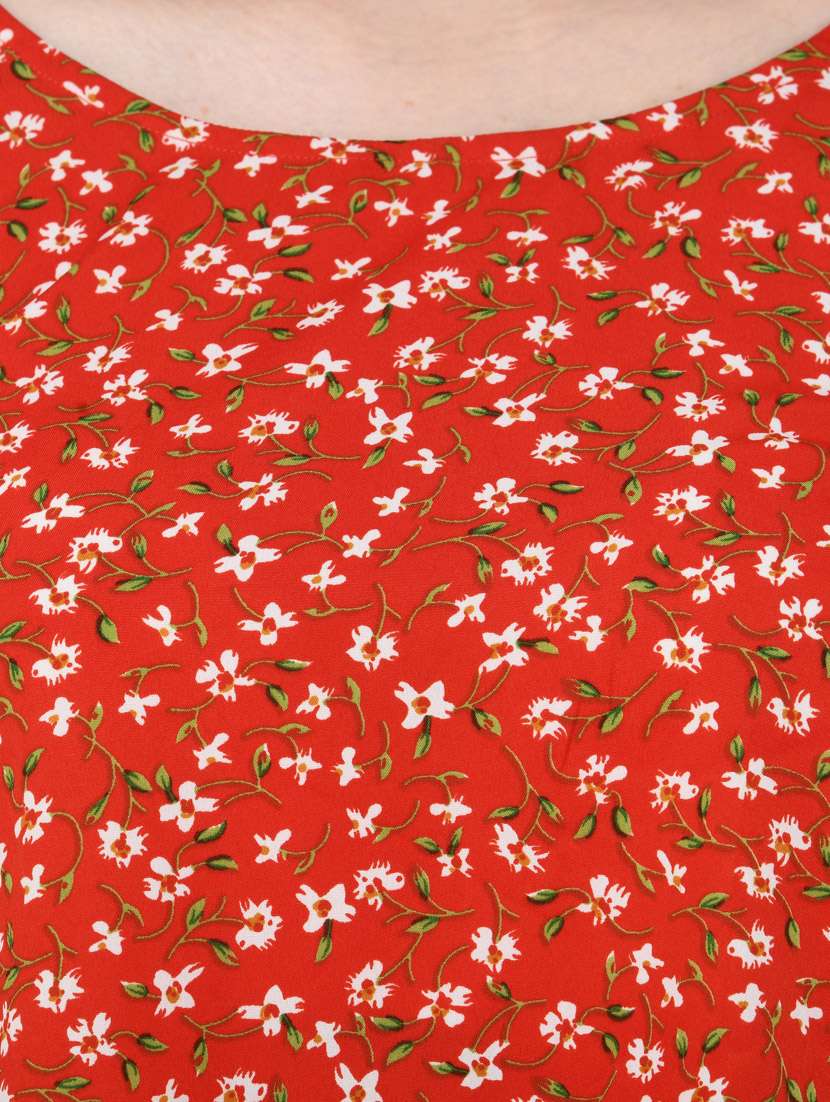 women's straight round neck top - 20056089 -  Standard Image - 4