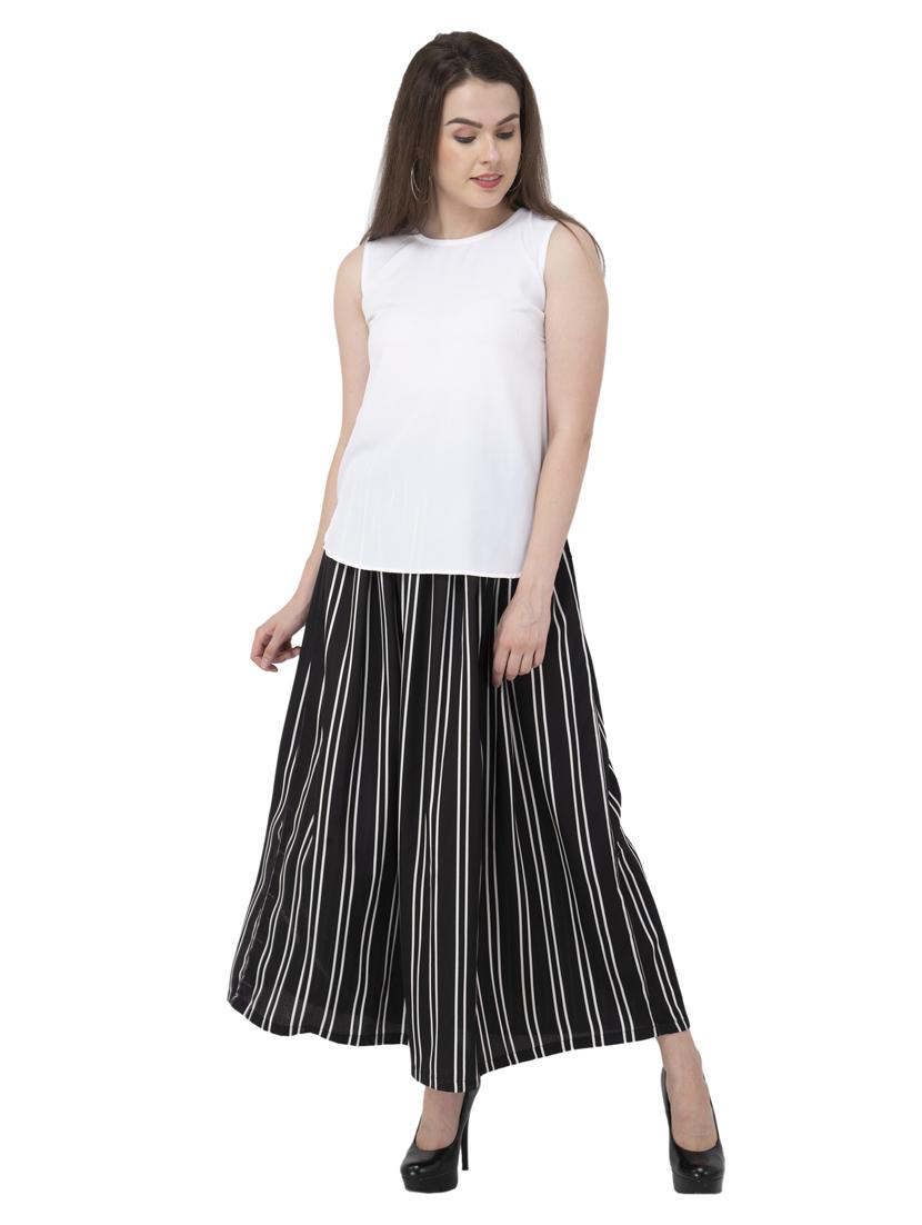 women's straight round neck top - 20056094 -  Standard Image - 1